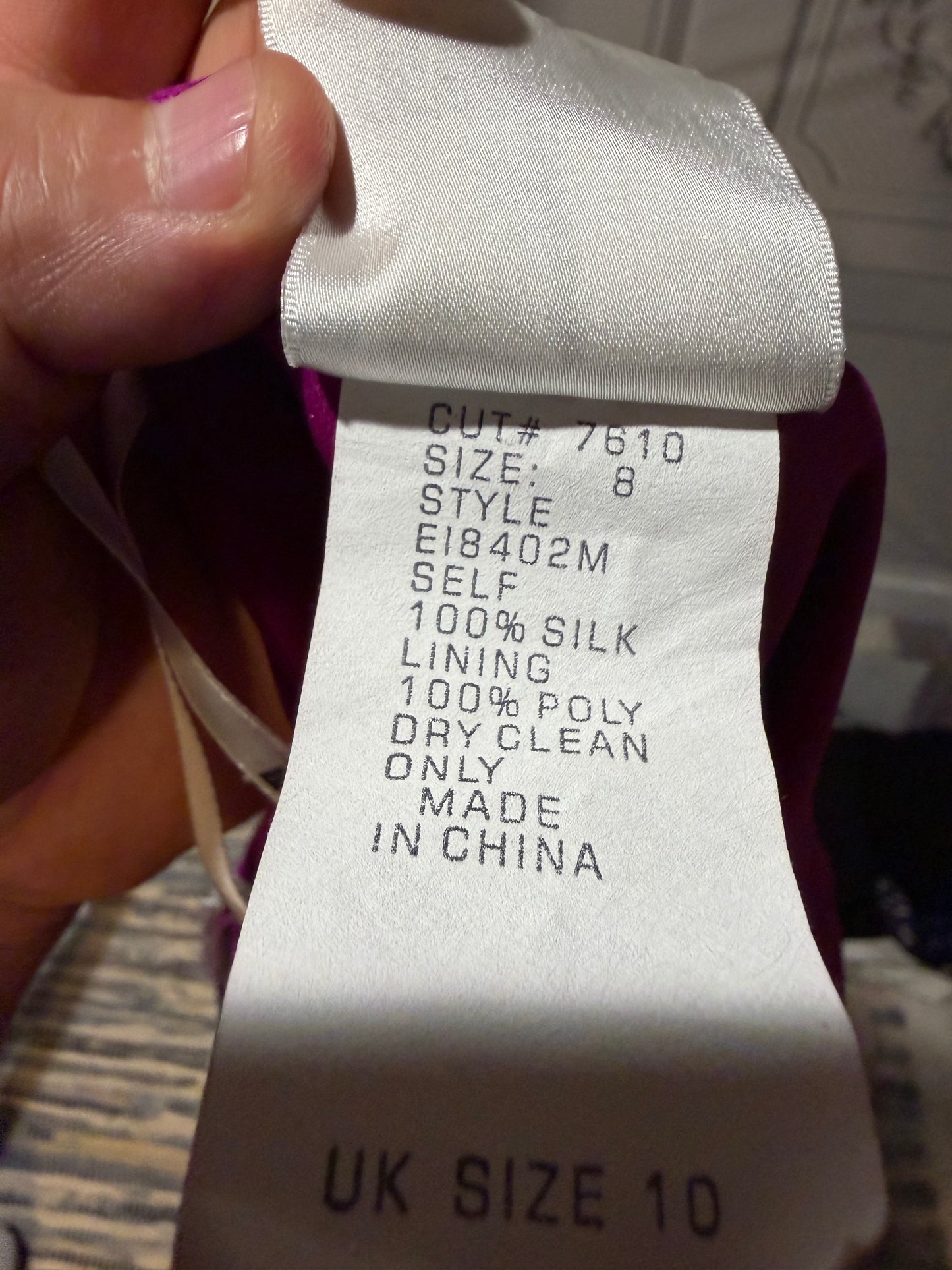 VINTAGE TADASHI DRESS