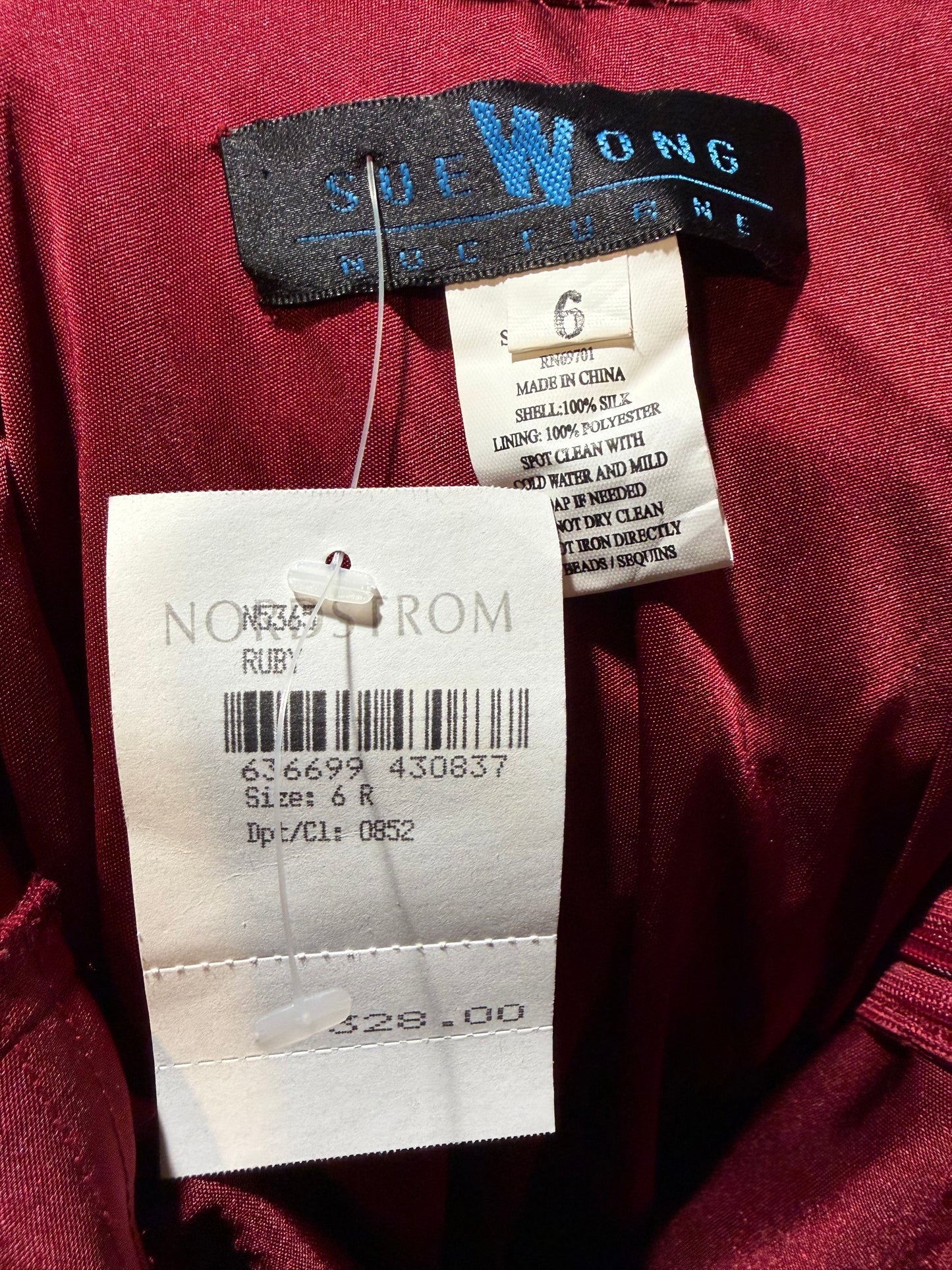 VINTAGE SUE WONG DRESS