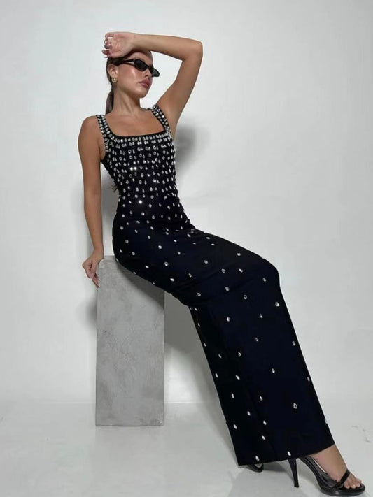 New Slim Rhinestone Bandage Dress Fashion Party Bandage Dress