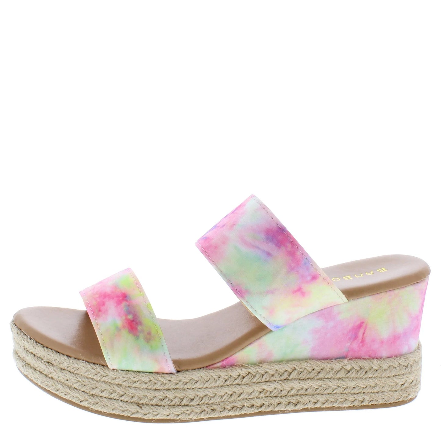 Zoe Tied Dyed Wedge Sandal