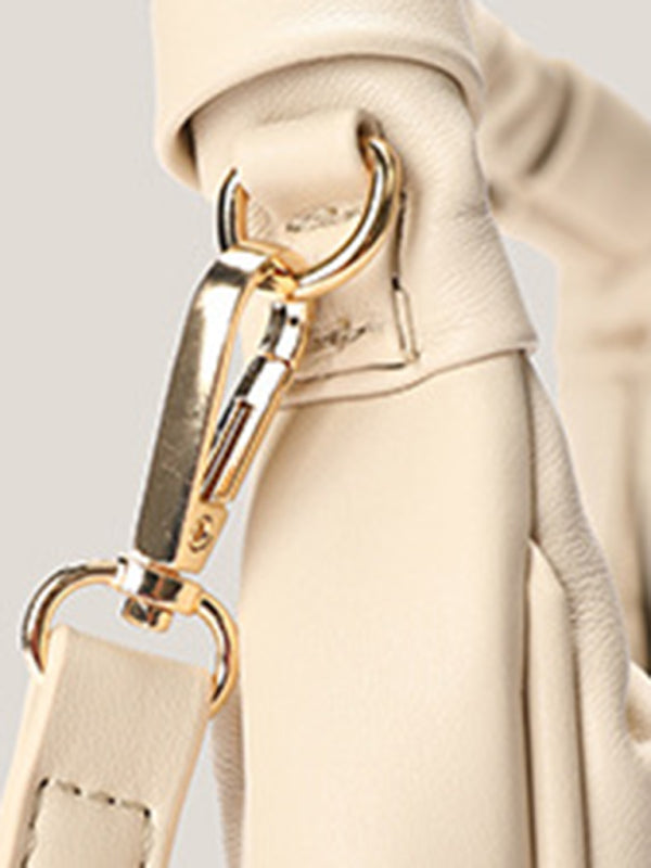 Underarm bag women's cloud pleat bag baguette one shoulder Messenger