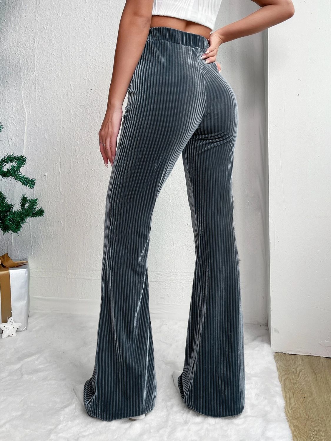 High Waist Flare Pants