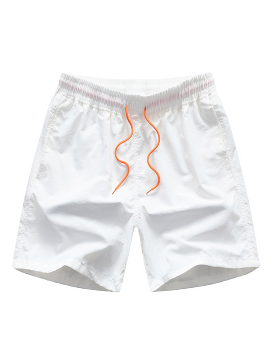 Summer quick-drying shorts, men's quarter pants, loose beach pants