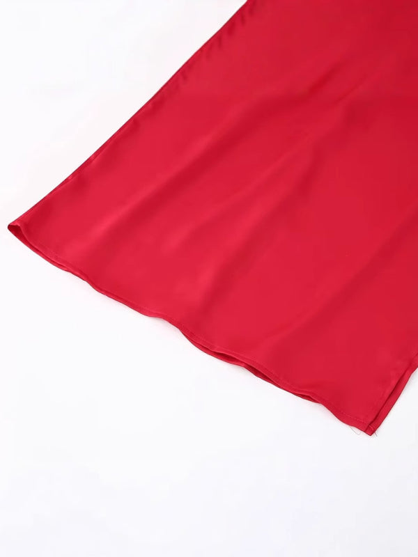 Hollow Strap Holiday Party Sexy Dress