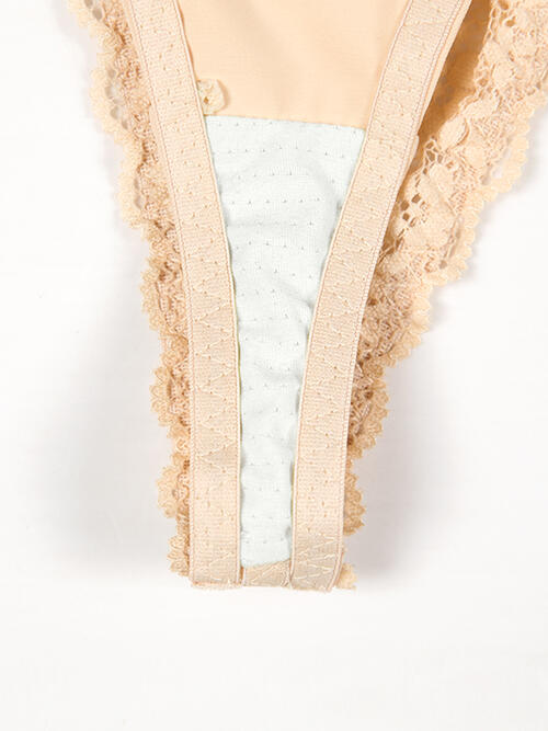 Full Size Lace Detail Shaping Shorts
