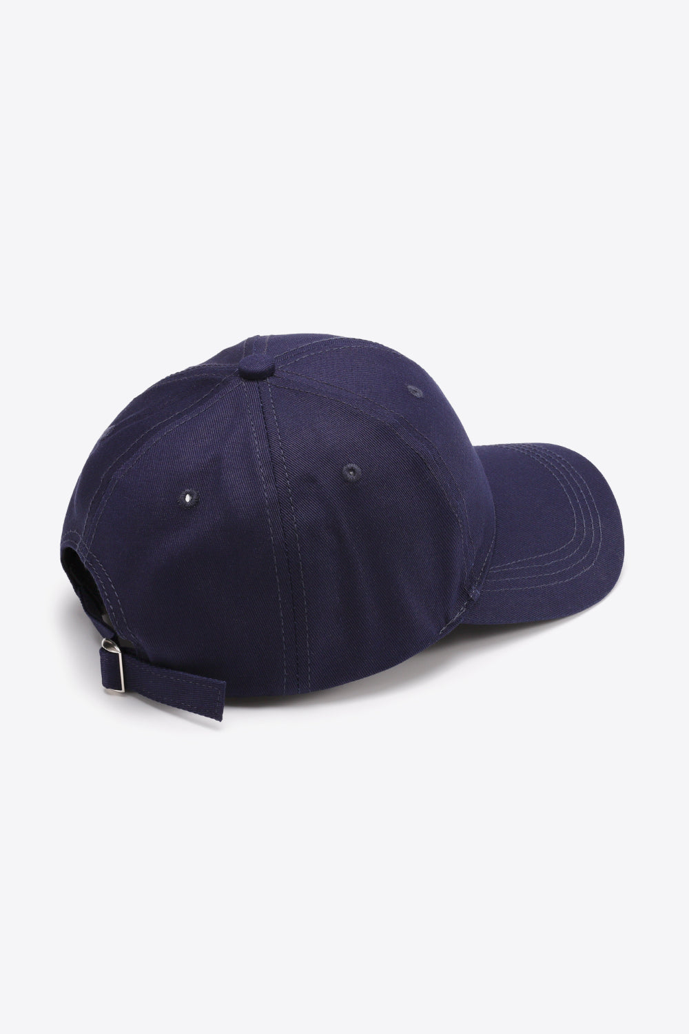 Plain Adjustable Cotton Baseball Cap