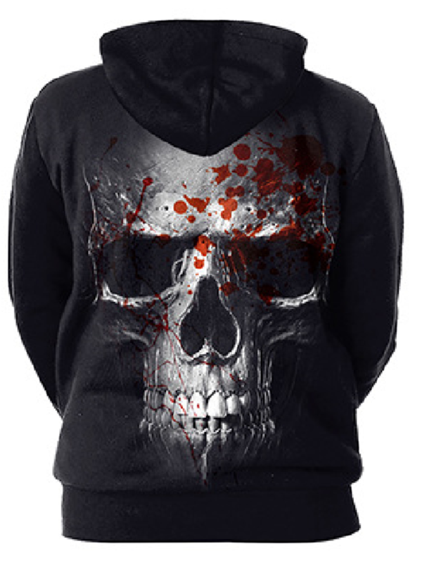 Halloween Horror 3D Digital Printed Hooded Sweatshirt
