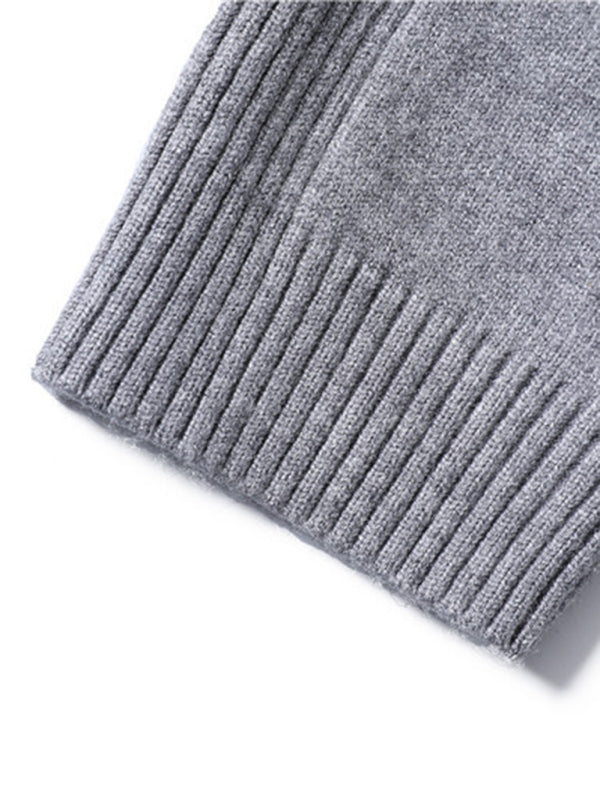 Turtleneck Men's Pullover Sweater Casual Knitwear