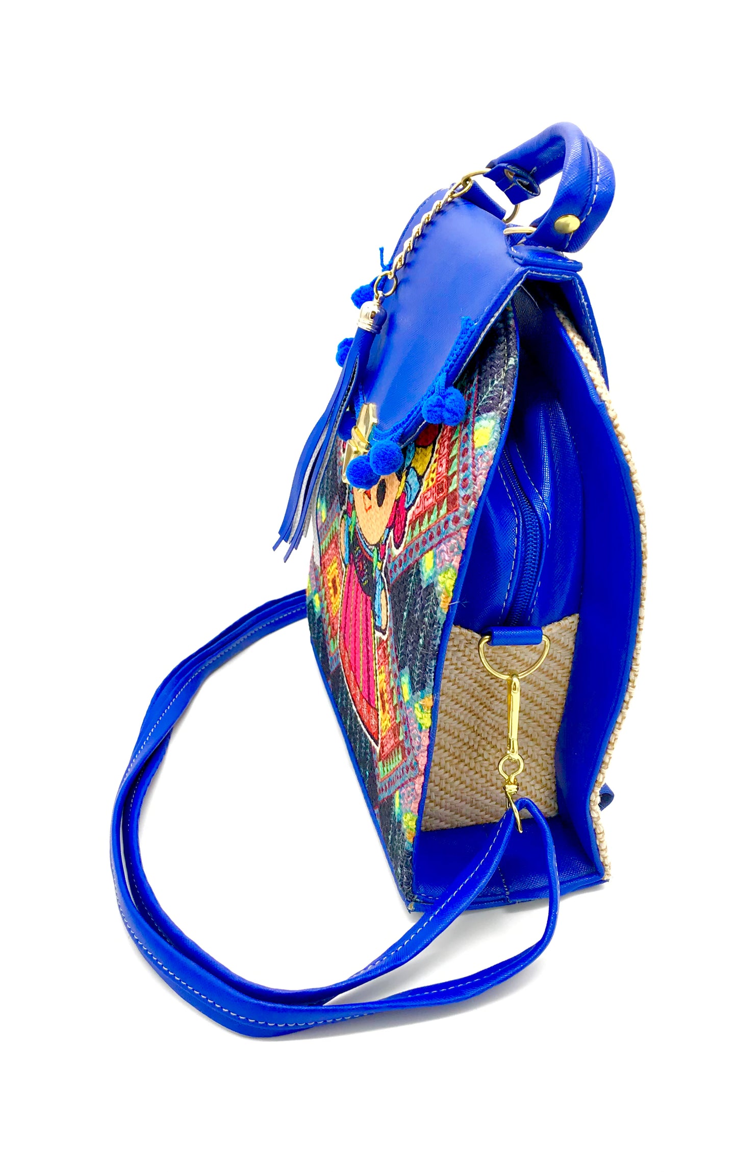 Handbag and Backpack Chiapaneco Embroidery